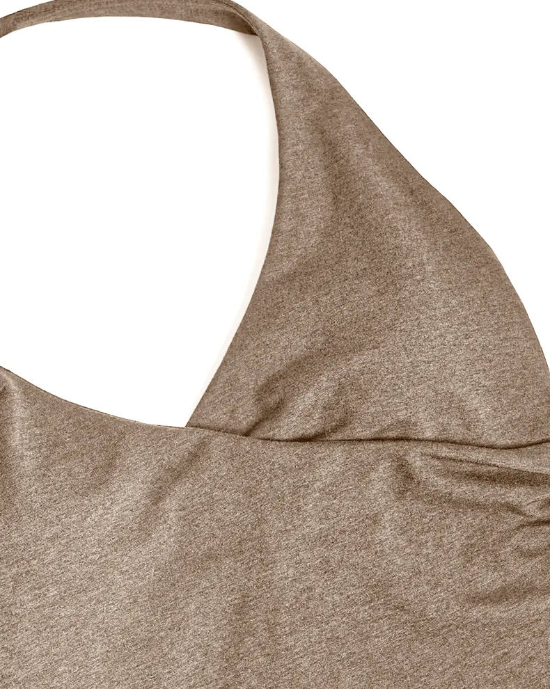 Women's Yoga Suits Quick Drying Leggings Gym Shorts Nude Hanging Neck Bra Running Gym Exercise Sets