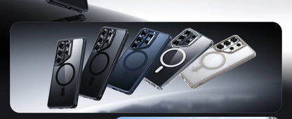 Military-Grade Protection Phone Case for Samsung S25 Ultra Compatible with MagSafe Classic Series for Galaxy S26 Ultra