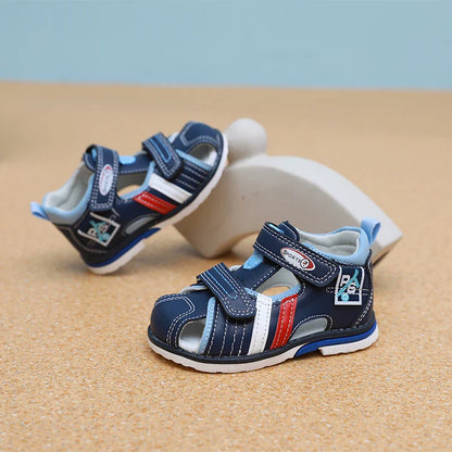 Summer New Sandals Boys Shoes Children Beach Shoes Non-Slip Closed Toe baby Sandals