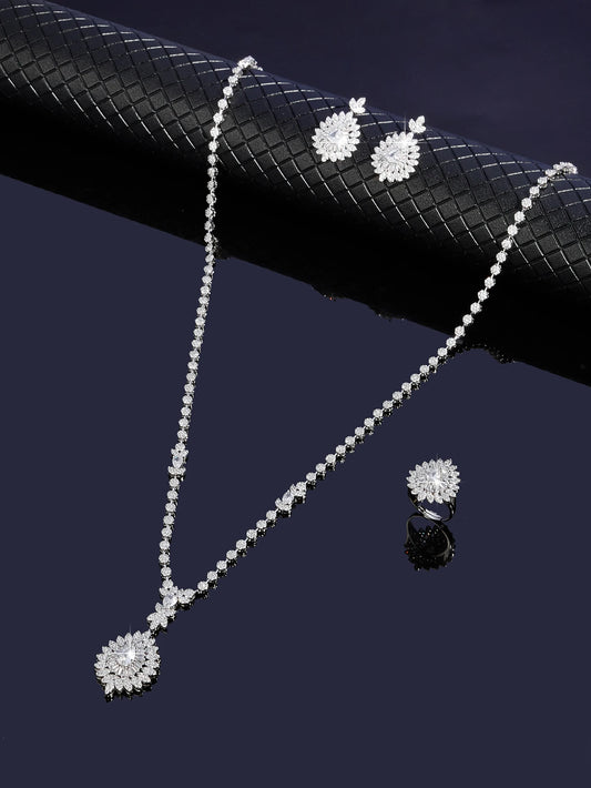 2026 New Fashion Light Luxury 2 Piece Sweater Long Necklace Earrings Women's Jewelry Wedding Bridal Holiday Party Gift
