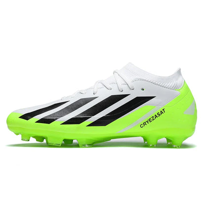 New Men Original Soccer Shoes Society Sneaker Quality Indoor Long Spikes Resistant Sports Match Unisex Training Football Boots
