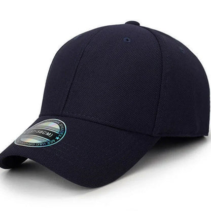 High Quality Baseball Cap Man Fitted Closed Full Cap Mesh Cap Outdoor Breathable Sports Cotton Sun Male TruckerHat Gorras Hombre