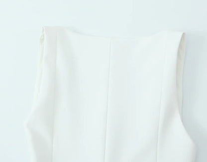 Women Sweet Elegant Tops Skirt Hem Halter Top New 2025 Fashion Spring Summer Romantic Casual Holidays Slim Tops