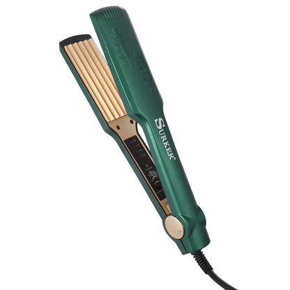9mm Professional Hair Curler Ceramic Barrel Iron Smart Auto-Off Women's Wet/Dry Constant Temperature Protection Tool