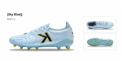 Professional Match Football Shoes Kangaroo Leather Fg Anti Slip Football Boots Ag Daily Training Indoor Football Shoes