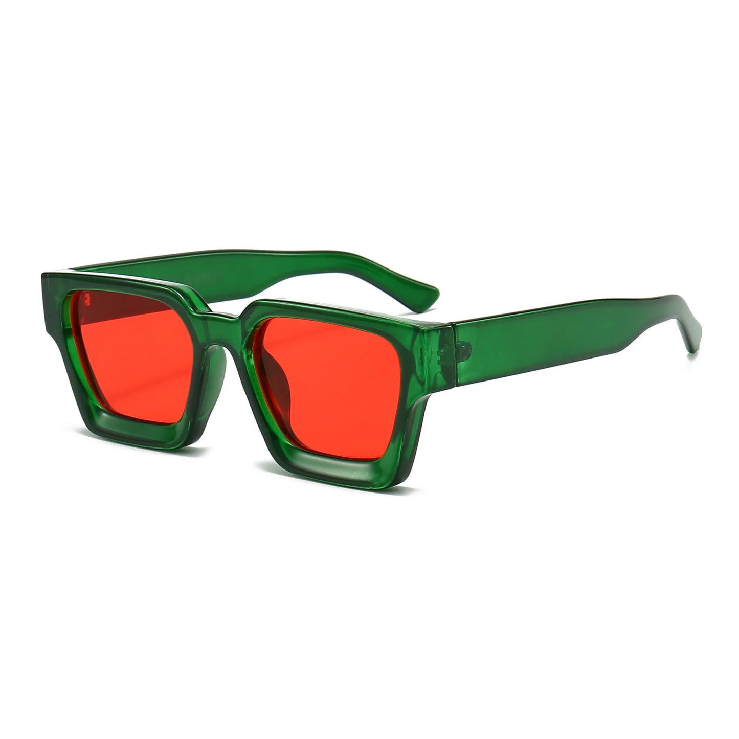 Men Square Frame Sunglasses 2025 Luxury Brand Designer Sun Glasses Retro Trendy Shades UV400 Unisex Women Glasses New