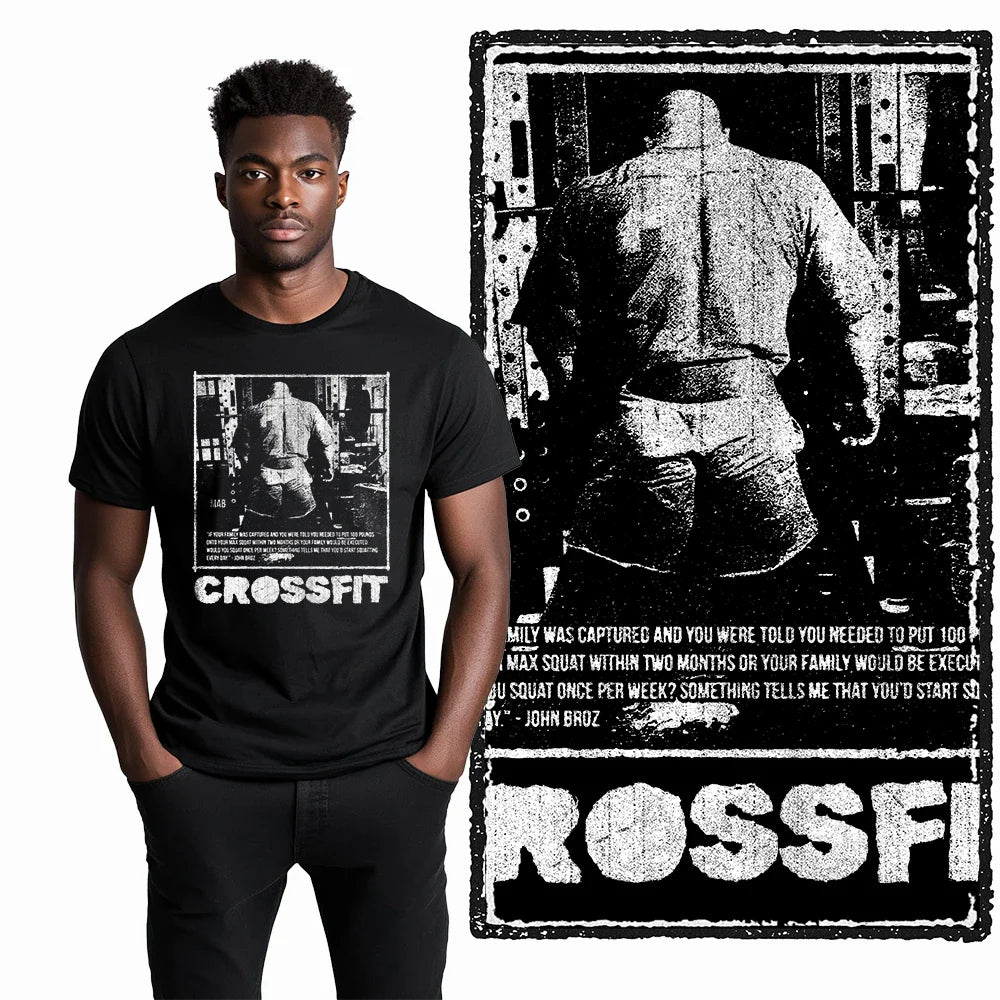 Coolmind YG Body building gym Cotton Exclusive Graphic Men T shirt for men cotton Big Size Cool BLACK men's novelty tee shirt