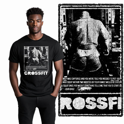 Coolmind YG Body building gym Cotton Exclusive Graphic Men T shirt for men cotton Big Size Cool BLACK men's novelty tee shirt
