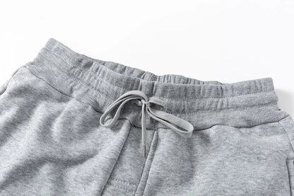 Mens soft comfortable Boston print hooded sweatshirt sweatpants set eco-friendly thin velvet warm autumn winter hoodies
