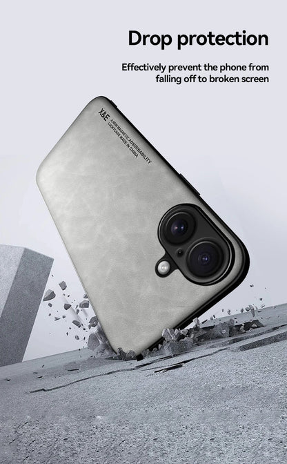 Shockproof Case for iPhone 17 Pro Max 17 Air Protective Cover Magnetic Car Holder Phone Coque Fundas For iPhone 16 Pro 16E