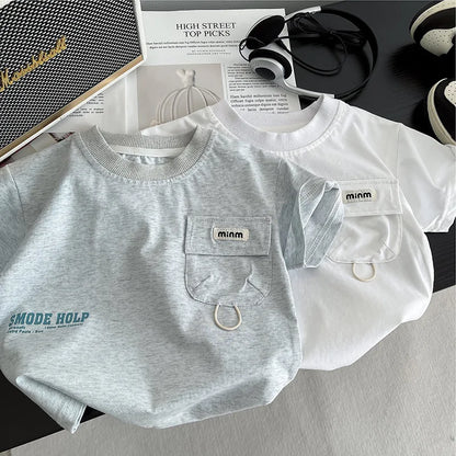 New Summer Infant Boys Clothing For Children Casual T-Shirt Shorts 2Pcs/Set Toddler Baby Girl Clothes Costume Kids Tracksuits