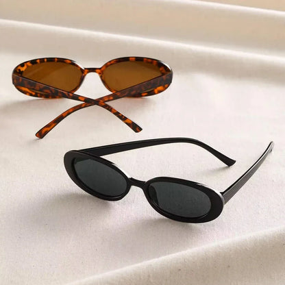 Sunglasses Women Luxury Brand Designer Small Oval Sun Sunglasses Retro