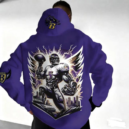 Men Anime Clothes Dragon Ball Z Hoodie Goku Saiyan Loose Fit Big Size 5XL 6XL Casual Streetwear