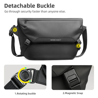 Water Repellent Messenger Bag Men Bags Casual Shoulder Crossbody Bags Fit 11 inch Ipad Fashion Outdoor Cycling Side Bag  Male
