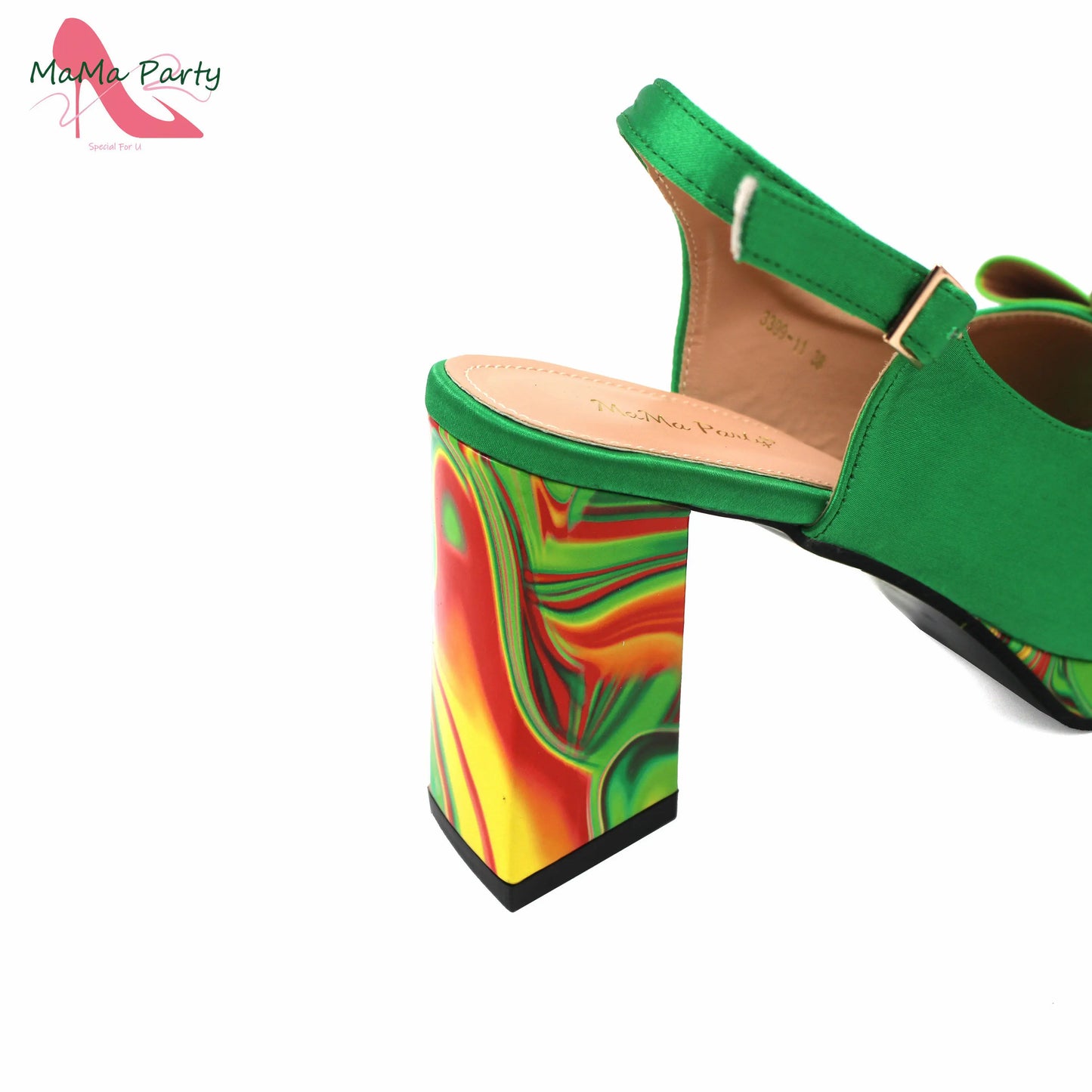 Red Color Italian Design Shoes Matching Bag Set Super High Heels Pumps for Garden Party