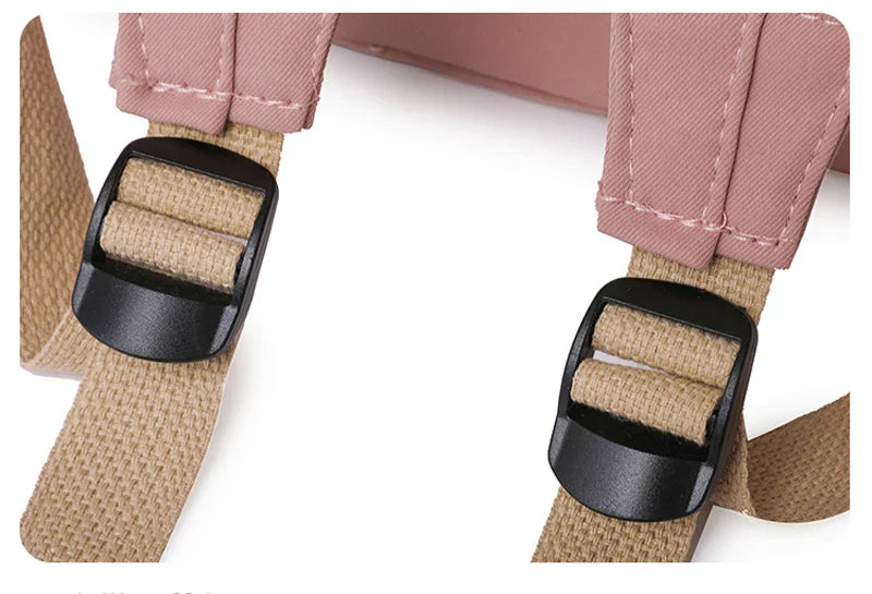 Solid Color Women Backpack High Quality Youth Waterproof Backpacks for Teenage Girls Female School Shoulder Bag Bagpack