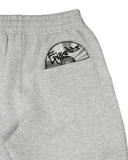 High street hip-hop men suit fashionable and popular embroidered design pullovers Gothic Harajuku loose casual suit tracksuit