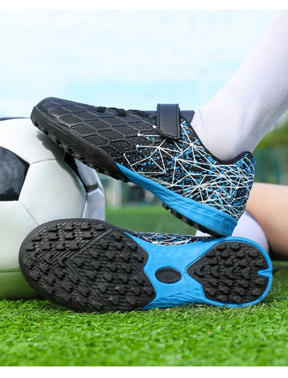 New Men Kids Soccer Shoes Cleats Match Grass Boys Professional Football Boots Ultralight Non-Slip Training Shoes Drop Shipping