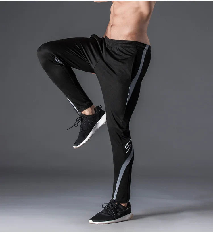 Sport Pants Men Running Pants With Zipper Pockets Training Male Pants Soccer Pants Fitness Pants Sportwear Youth kids XXS XS 4XL