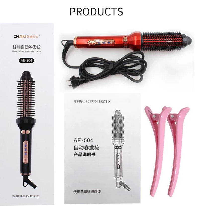 NEW Professional LCD Ceramic Hair Irons Automatically curling iron Electric Ceramic Hair Curler Curling Iron
