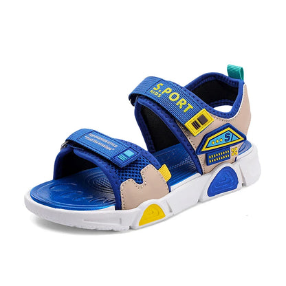 Children's sandals cartoon soft-soled non-slip boys' sandals in summer hook and loop fashion girls' sandals 4-10 years old 38