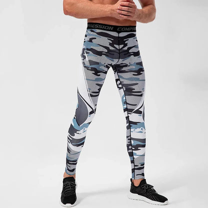 Men's Compression Pants Men Sportswear Training Legging Gym Skinny Trousers Tights Bottoms Jogging Sweatpants Running Pants Men