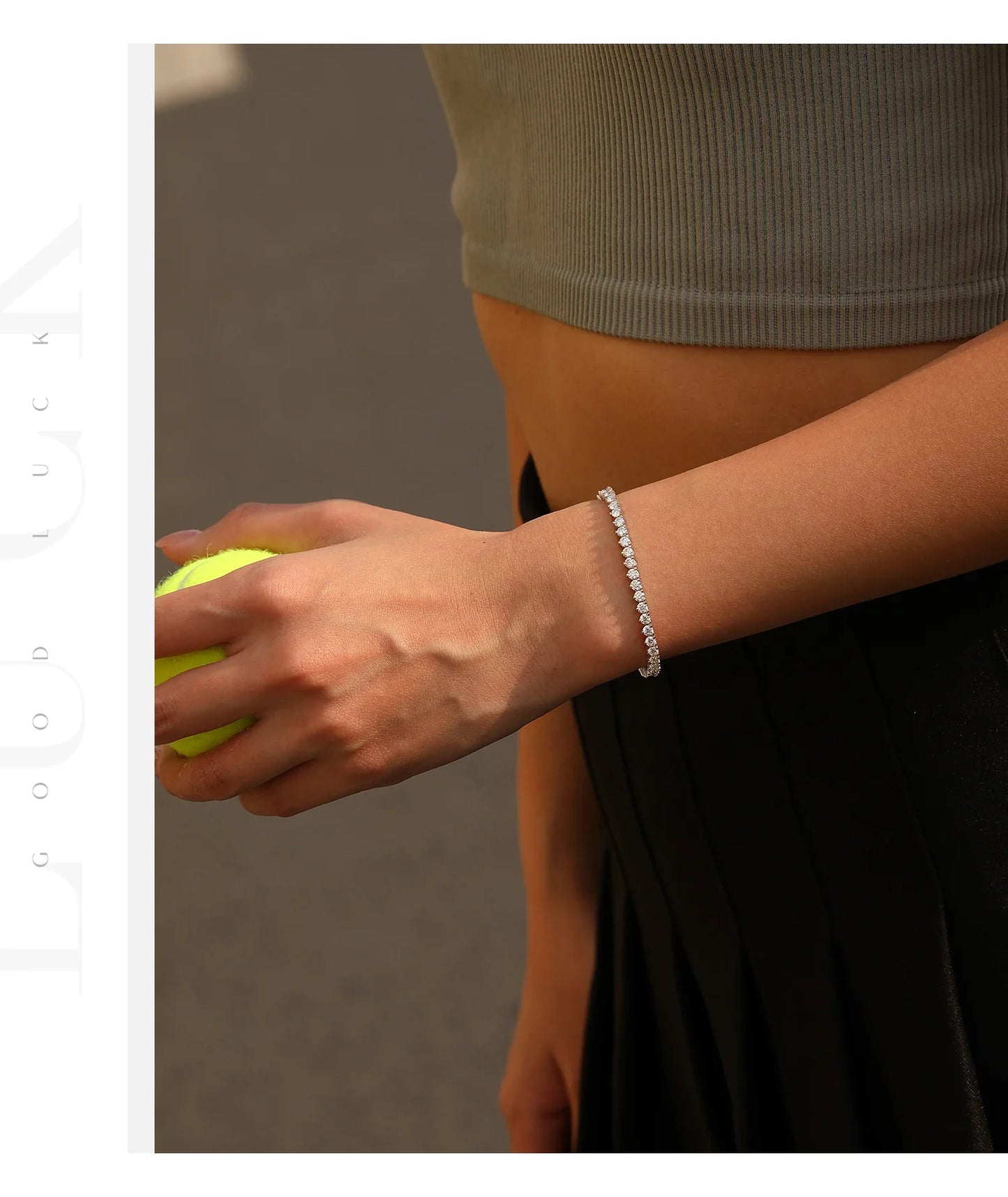 D VVS1 Round Moissanite Tennis Bracelet 3.0MM 925 Sterling Silver Tennis Stackable Bracelets for Women Men Jewelry Gifts