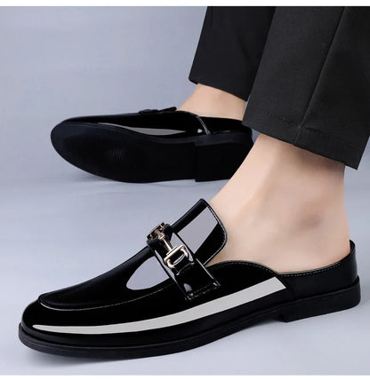 Men's shoes four seasonal new fashion outdoor leather shoes comfortable soft soles non slip lightweight plus size casual shoes