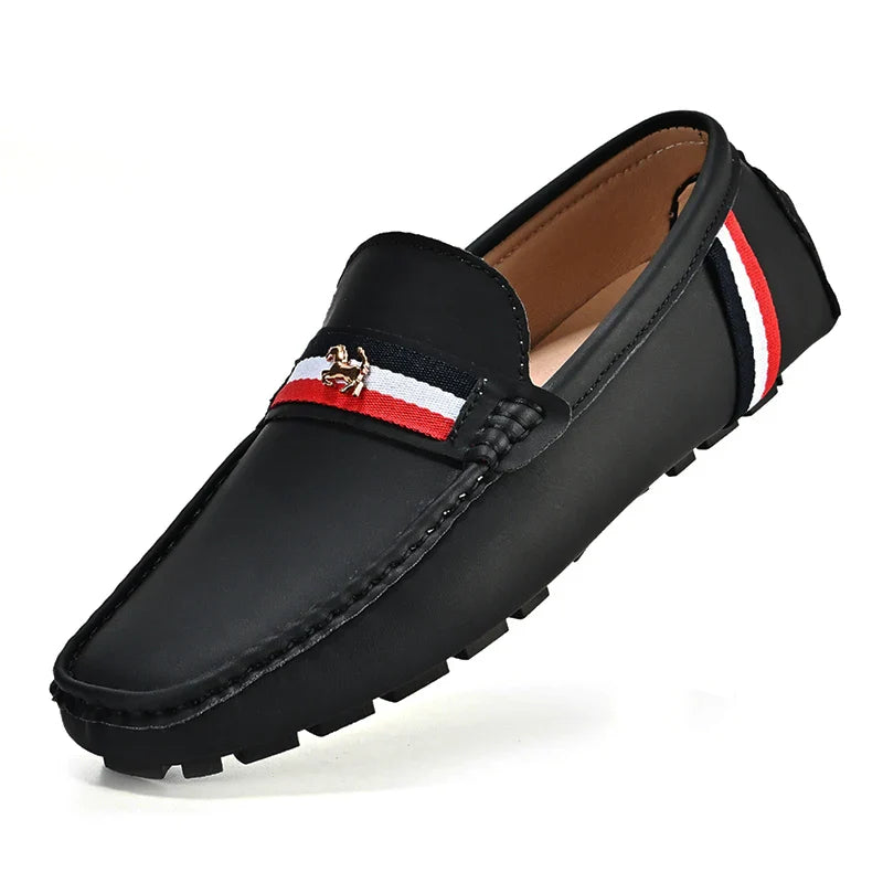 Loafers Men Driving Shoes Casual Shoes Comfortable Classic PU Leather Loafers Business Shoes Slip on Walking Men Loafers Shoes
