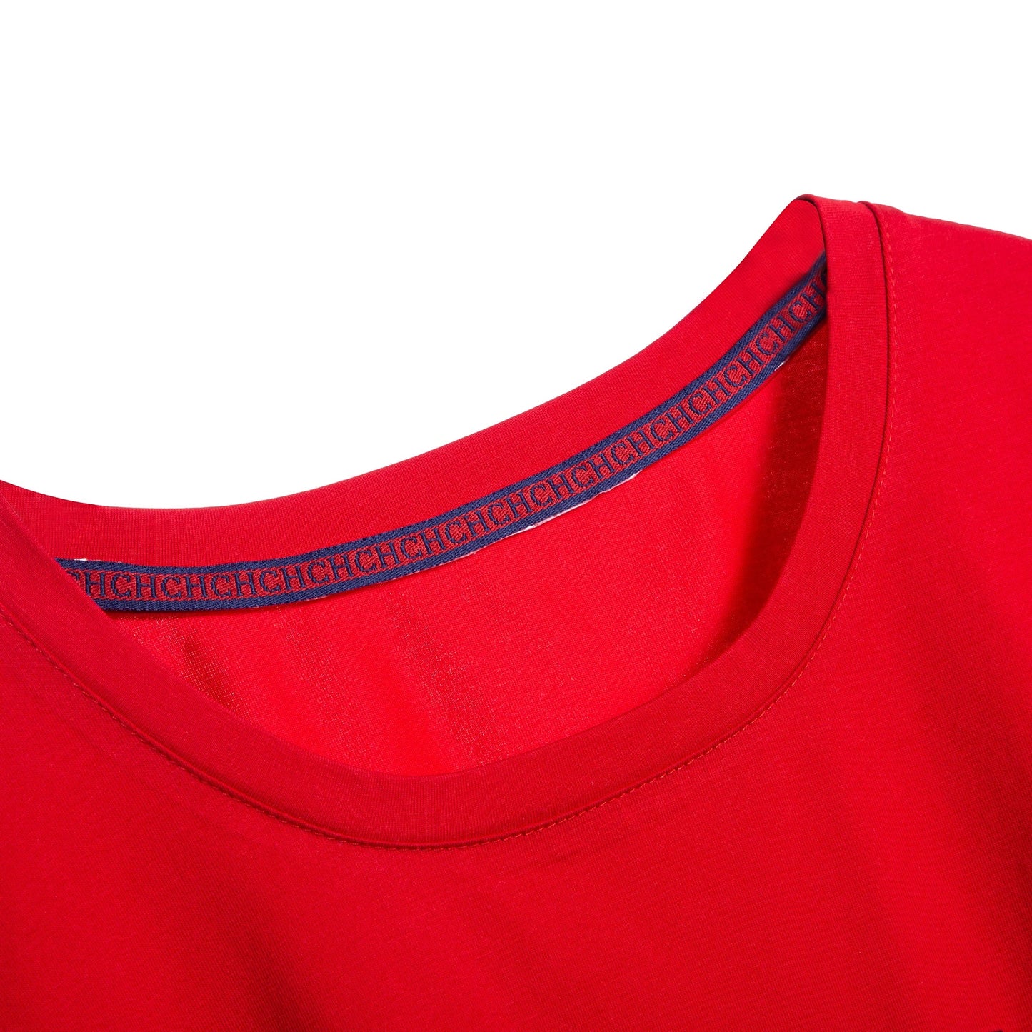 Women's T-shirt 2025 New Hand Embroidered Heavy Industry Casual Top Simple Round Neck Short Sleeve Women's Clothing