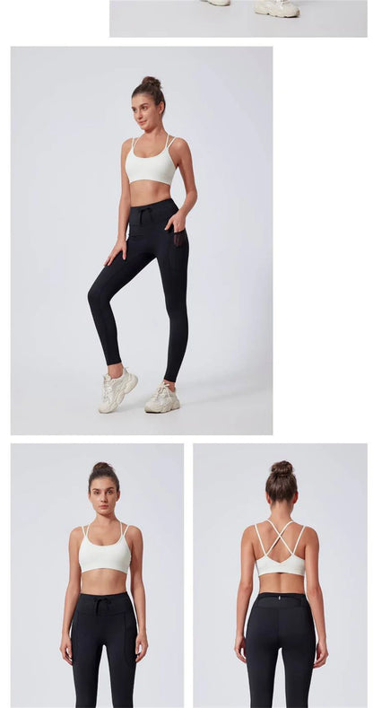 Men Women Winter Warm Thicken Velvet Running Pants Leggings Outdoor Sport Gym Fitness Yoga Basketball Cycling Hiking Long Tights
