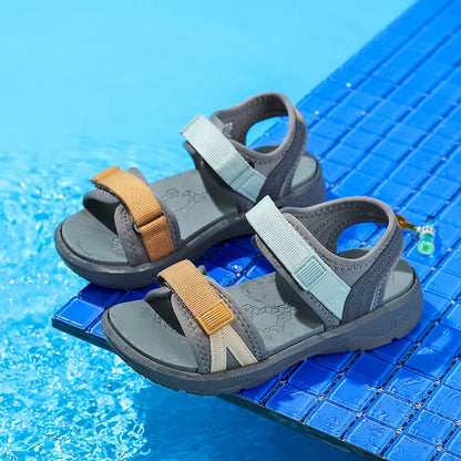 New Boys Sandals Kids Shoes Summer Lightweight Beach Water Shoes Breathable Soft Children Casual Sports Sneaker Sandals for Boy