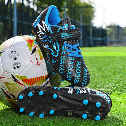 New Men Kids Soccer Shoes Non-Slip Football Boots Ultralight Cleats Match Grass Boys Professional Training Shoes Drop Shipping