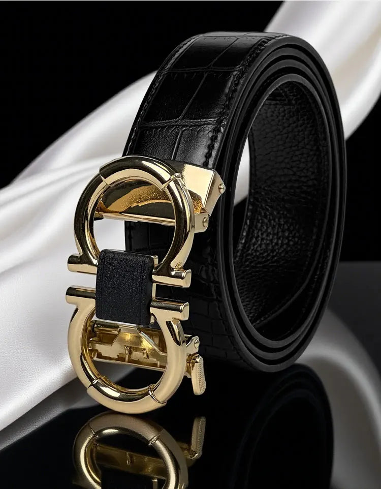 New Joker men's automatic buckle belt business buckle fashion belt