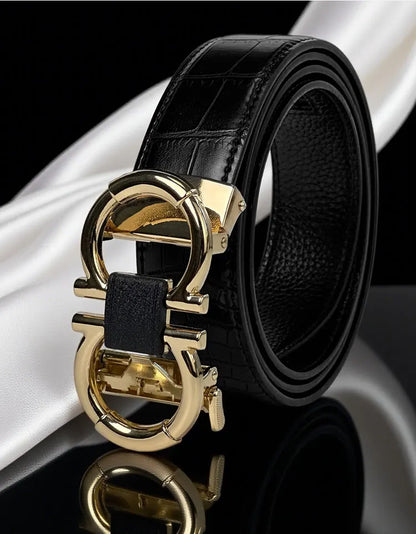 New Joker men's automatic buckle belt business buckle fashion belt