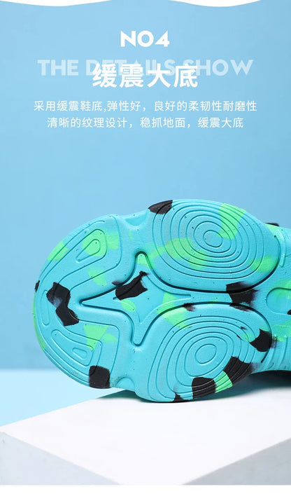 2025 Summer Boys Soft Sandals Fashion Children Shoes Autumn Light Cartoon Sandalias Flat Beach 4-12 Years Old Kids Shoes 12yrs