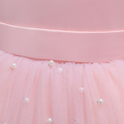 2026 Girls Princess Tutu Dress Flower Girl Gown Piano Performance Host Outfit Party Dress prom dresses girls dresses