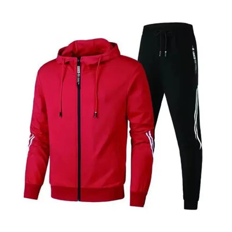 Men's Set Pullover Sweatshirt Hoodies Sweatsuit Long Sleeve High Quality Sports Suit 2025 Outdoors Daily Fashion Casual Clothing