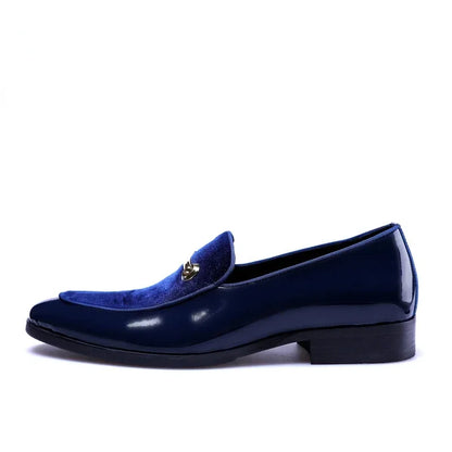 Social Shoe AutumnLuxury Men Dress Leather Shoe Fashion Flat Men Shoe Italian Business Casual Shoes Loafer