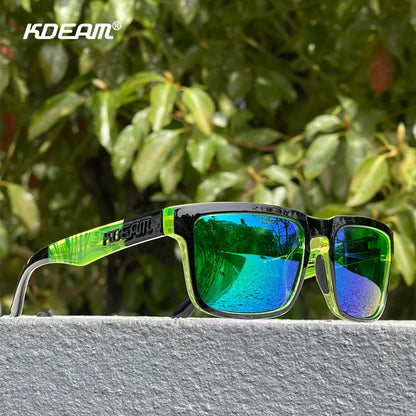 Unisex Square Sunglasses Polarized Coated Lens Suitable For Driving Fishing Sunglasses Anti-Blue Light Computer Eyeglasses