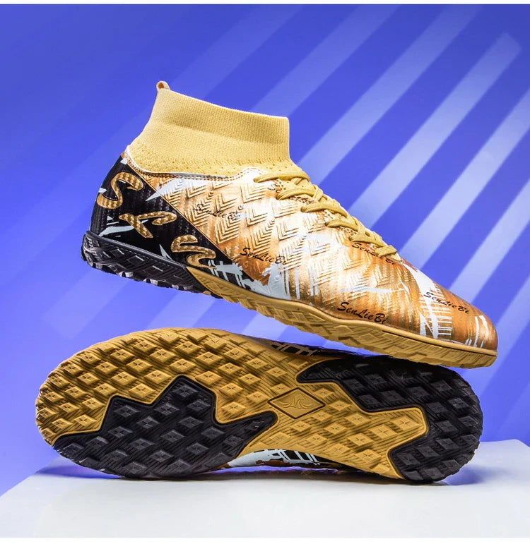 Size 34-46 Men FG/TF Football Boots Futsal Professional Unisex Kids Soccer Shoes Training Outdoor Boys Football Shoes Sneakers