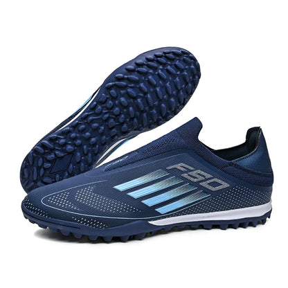 New Men Soccer Shoes Cleats Outdoor Sport Football Boots Non Slip Training Boys Breathable Adult Long Spikes Match Comfortable