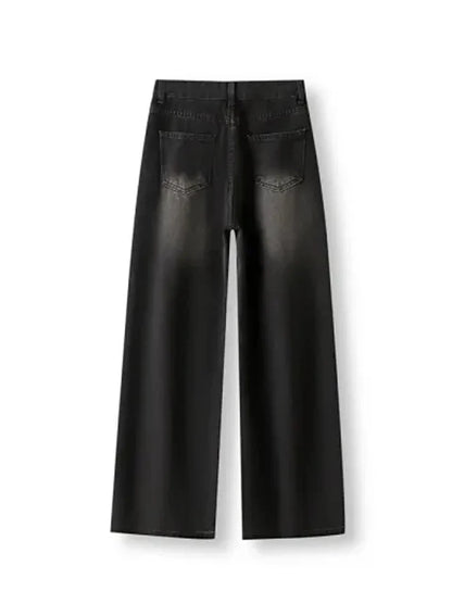 Y2K Slimming Pear-Shaped Loose Straight Bell Bottoms