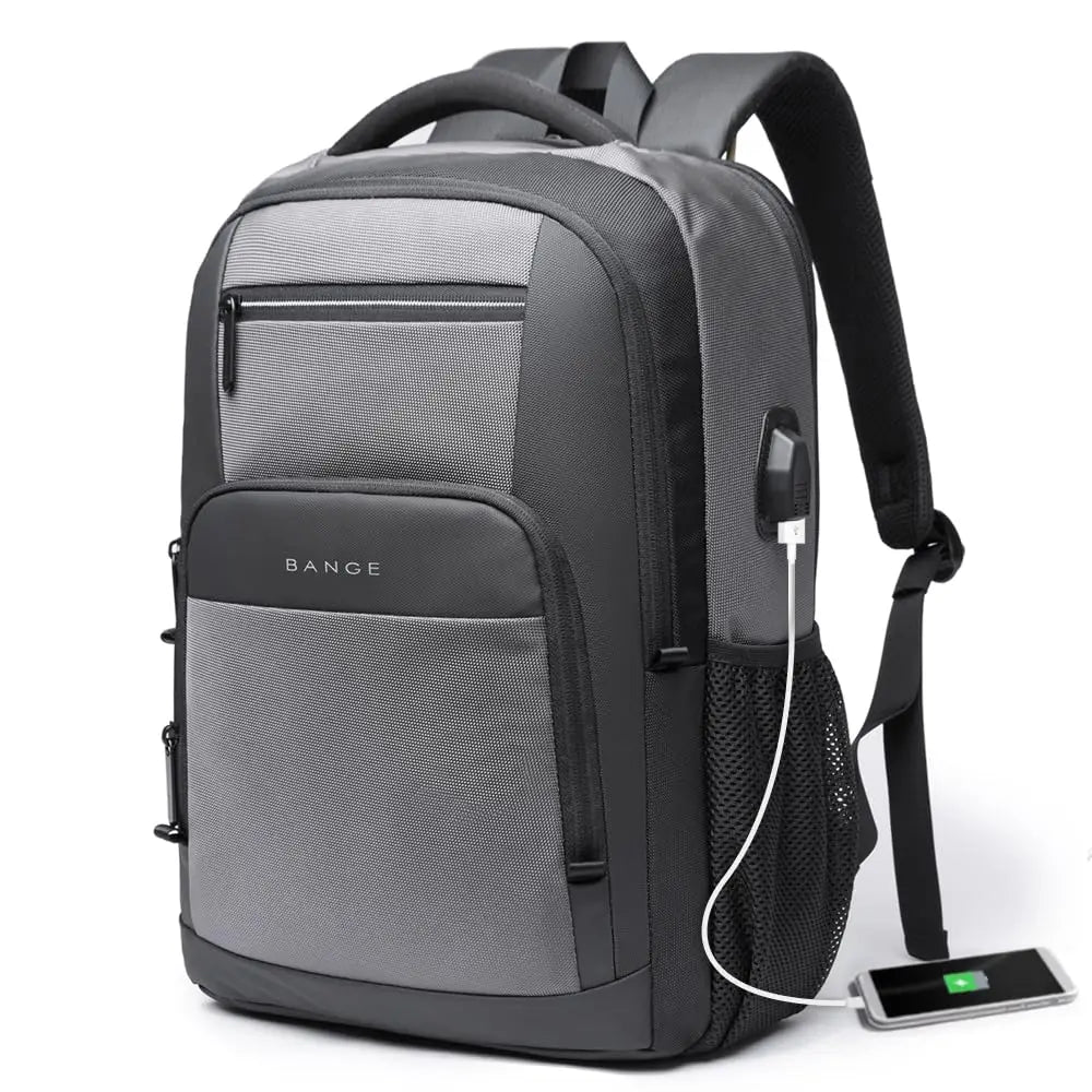 Lightweight 15.6 inch Laptop Backpack Waterproof USB Charge Port Multifunctional Travel Hiking School Bag Mochila for Men