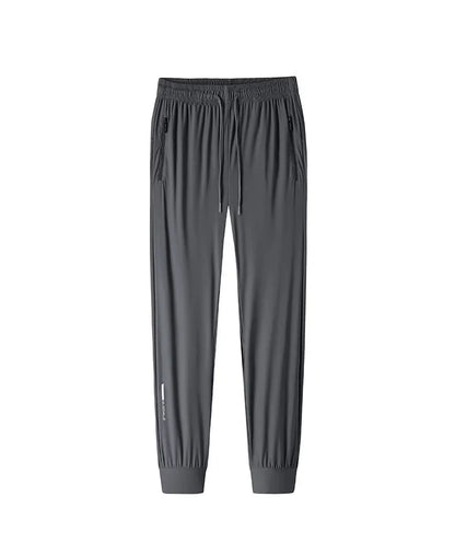 Running Pants Reflective Quick Dry Summer Jogging Trousers Men Gym Thin Cool Male Fishing Hiking Sports Long Pants Breathable