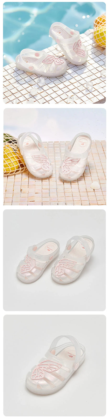 Girls Summer Sandal Cool Children Shoes Sweet Pink Casual Breathable Beach Fashion Outdoor Comfort Sandal DB2262314