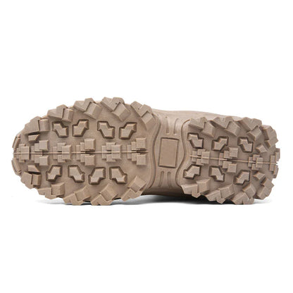 Outdoor boots, hiking shoes, hiking high top shoes, men's shoes, anti slip and wear-resistant off-road sports shoes, combat boot