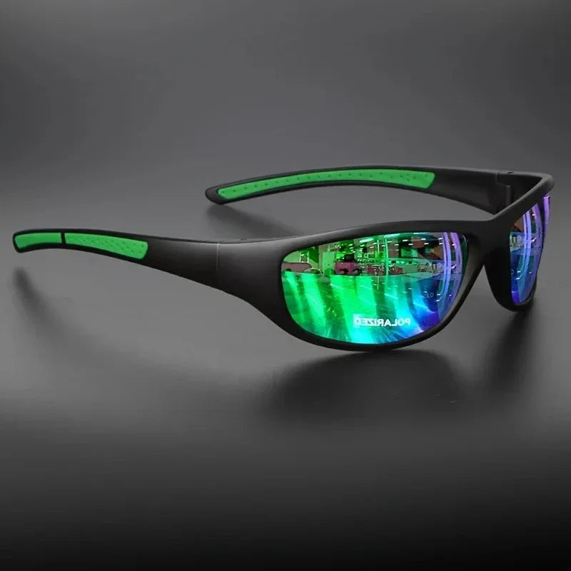 1/3PCS Unisex Polarized Sports Sunglasses Photochromic Wraparound Lenses for Cycling Fishing Driving Night Vision