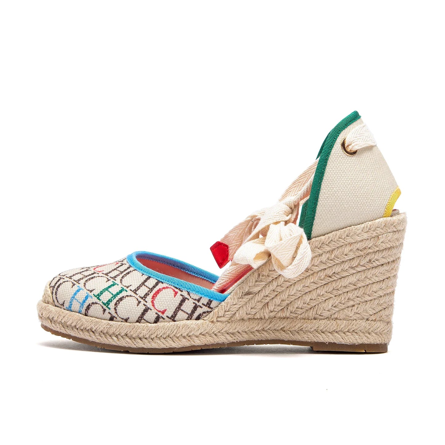 Women's Sandals 2025 New Hemp Bottom Slope Heel Sandals Comfortable and Breathable Holiday Beach Women's Shoes 8CM