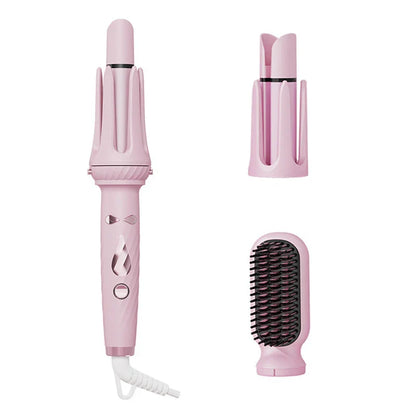 3 IN 1 Negative Ions 28mm & 32mm Roll Automatic Hair Curler Heating Straight Hair Comb Electric Ceramic Curling Iron Hair Stick